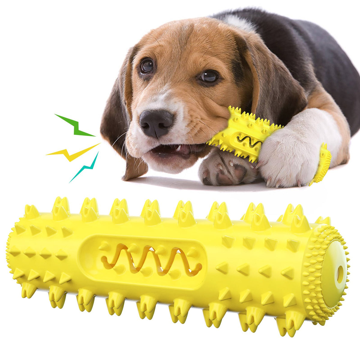 Vocal Pet Dog Chewing Toy and Toothbrush Stick