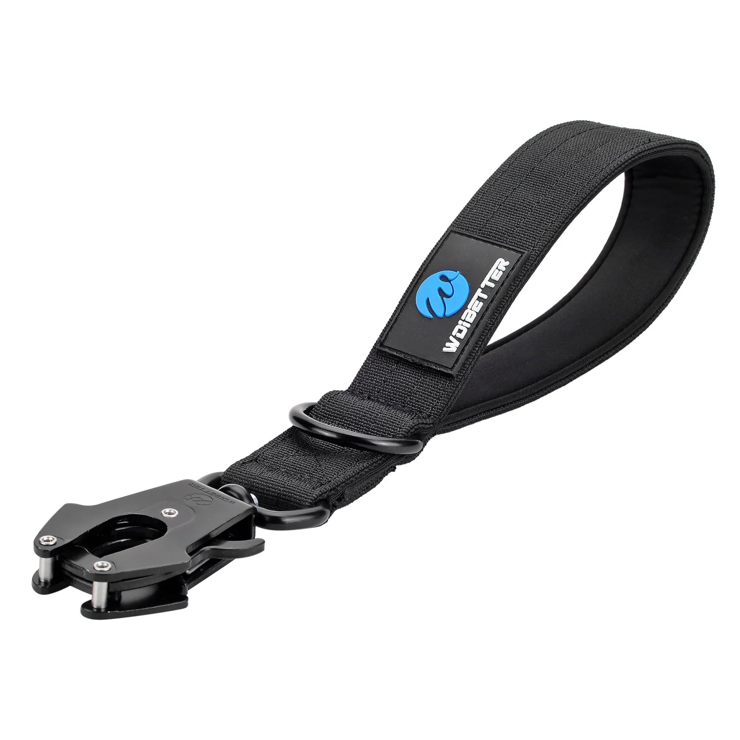 Military-Grade Nylon Dog Collar & Traffic Lead Set – Heavy-Duty Metal Buckle for Large Breeds