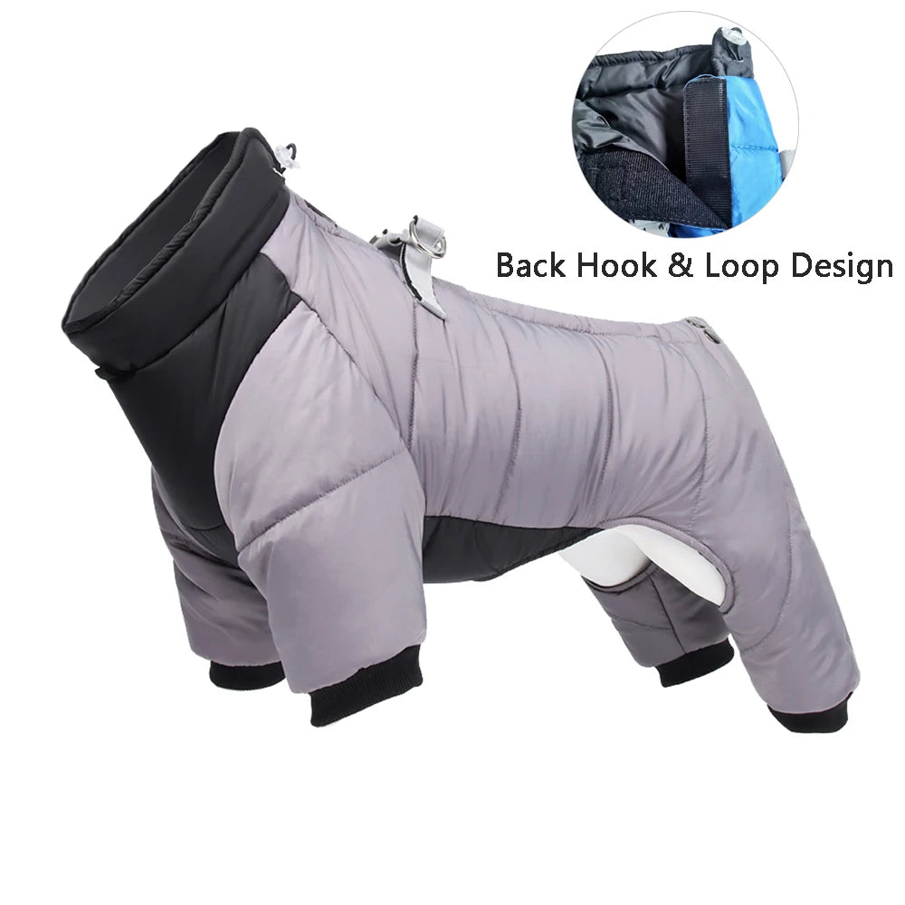 Waterproof Winter Dog Jacket – Thick Insulated Coat for Small to Medium Breeds