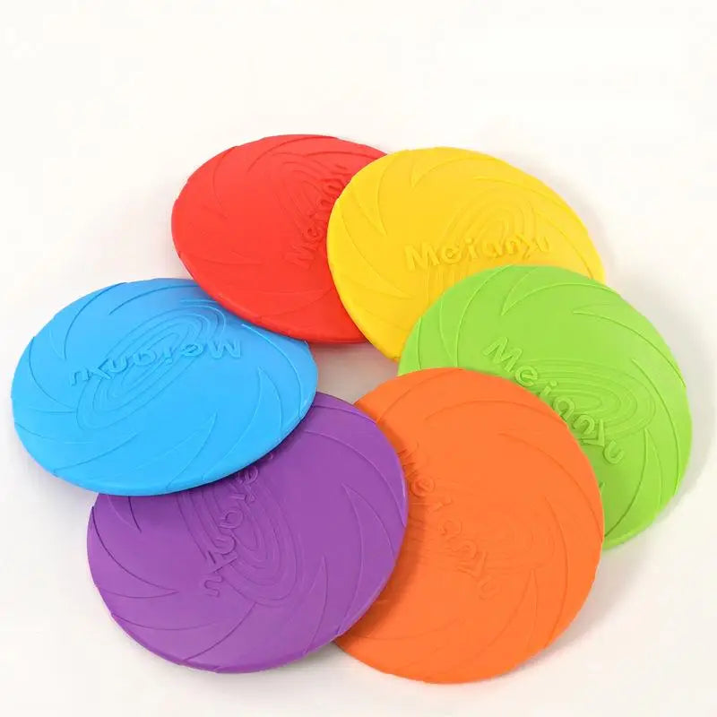 Bite-Resistant Flying Disc for Dogs – Ultimate Outdoor Interactive Training & Fetch Toy