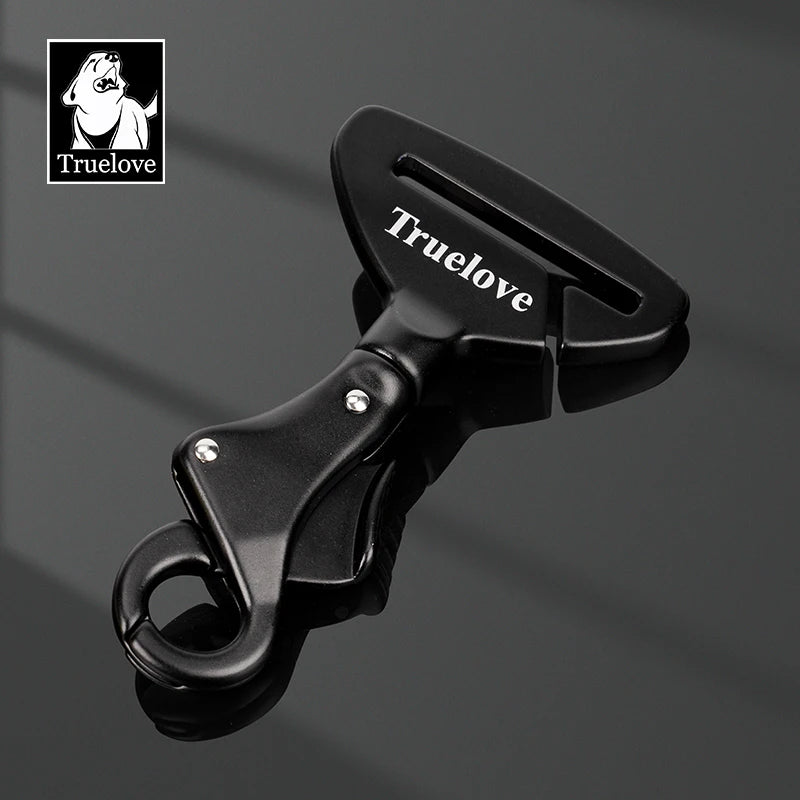 Aluminium Alloy Pet Car Seat Belt – Lightweight Safety Buckle for Collars & Harnesses