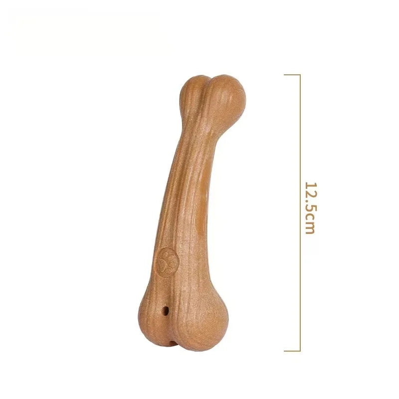 Bite-Resistant Dog Chew Toy – Durable Molar Cleaning Stick with Cute Bone Shape