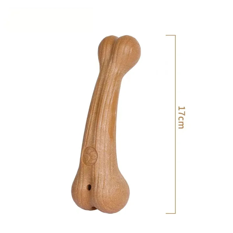 Bite-Resistant Dog Chew Toy – Durable Molar Cleaning Stick with Cute Bone Shape