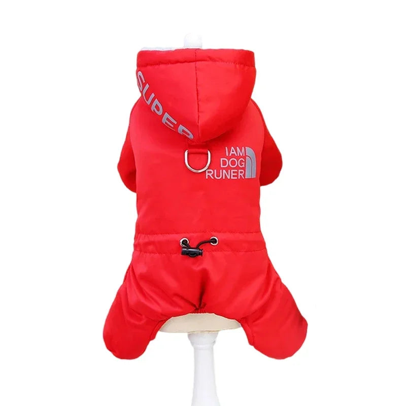 Waterproof & Reflective Pet Jacket – Cozy Hoodie for Small to Medium Dogs and Cats