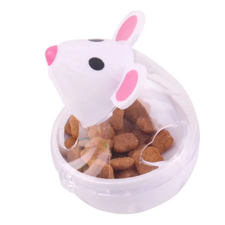 Interactive Cat Food Dispenser – Fun Treat Toy for Playful Cats