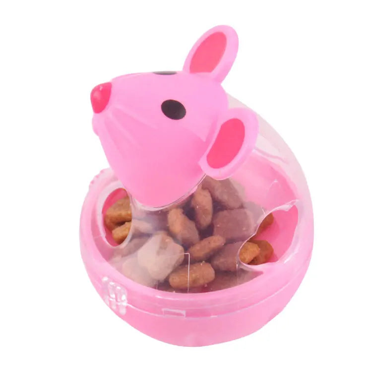 Interactive Cat Food Dispenser – Fun Treat Toy for Playful Cats
