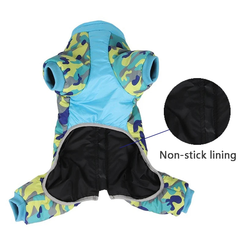Waterproof Winter Dog Jacket – Thick Insulated Coat for Small to Medium Breeds
