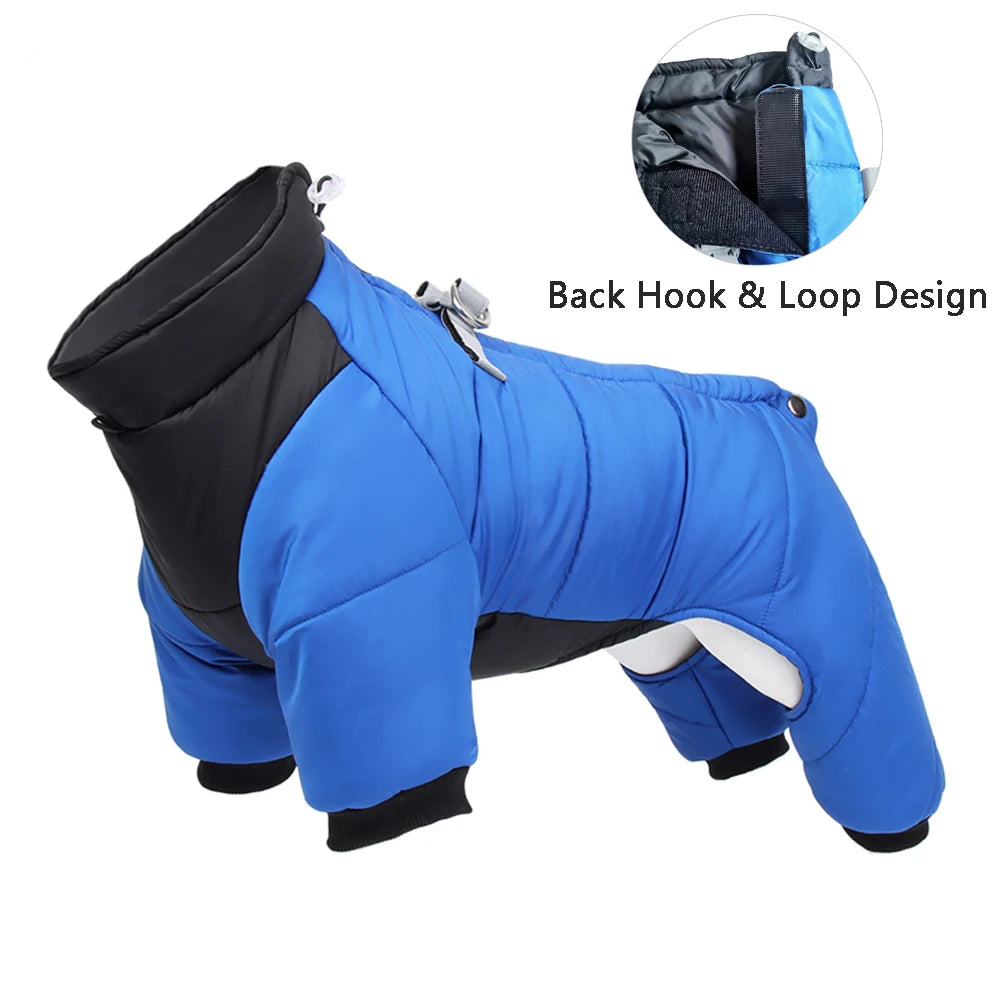 Waterproof Winter Dog Jacket – Thick Insulated Coat for Small to Medium Breeds