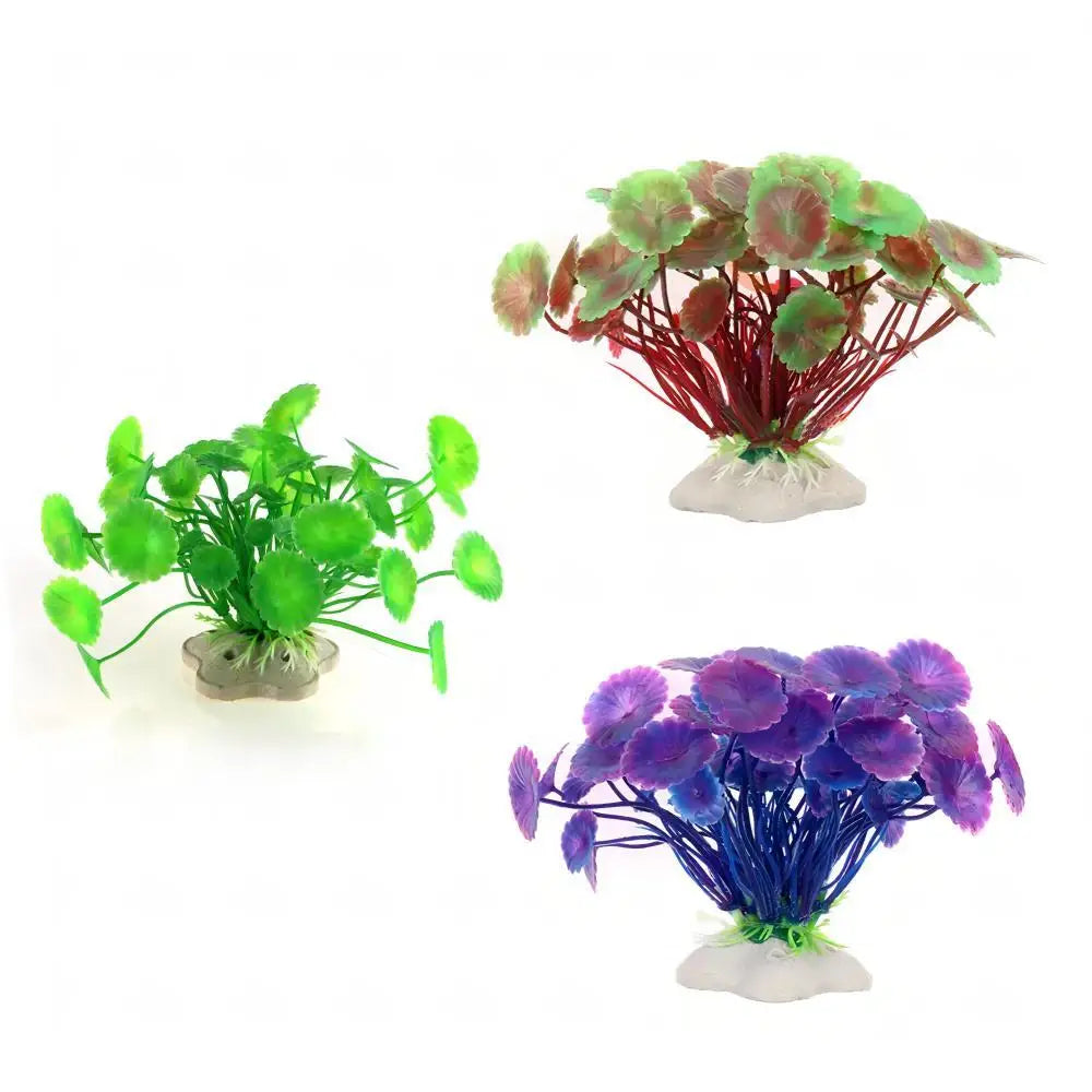 Eco-Friendly PVC Artificial Aquarium Plants – Lifelike Underwater Decor for Fish Tanks