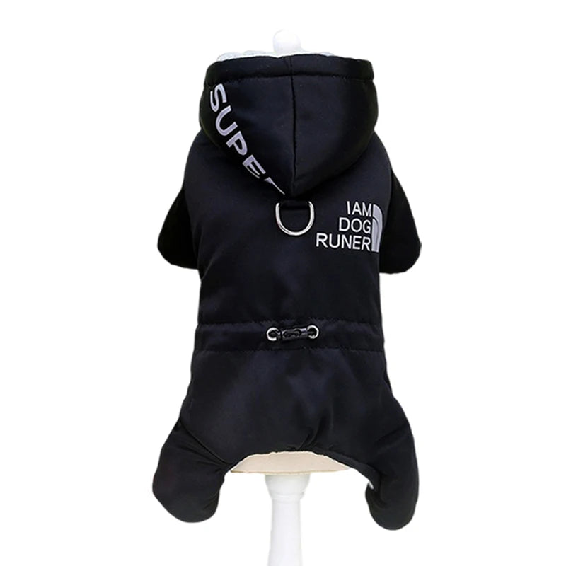 Waterproof & Reflective Pet Jacket – Cozy Hoodie for Small to Medium Dogs and Cats