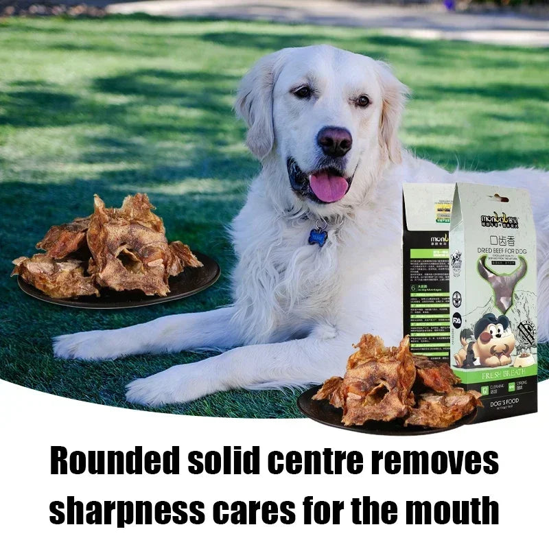 Low-Temperature Baked Dog Treats – Crispy Dental Chews, Gentle on Stomach & High Protein