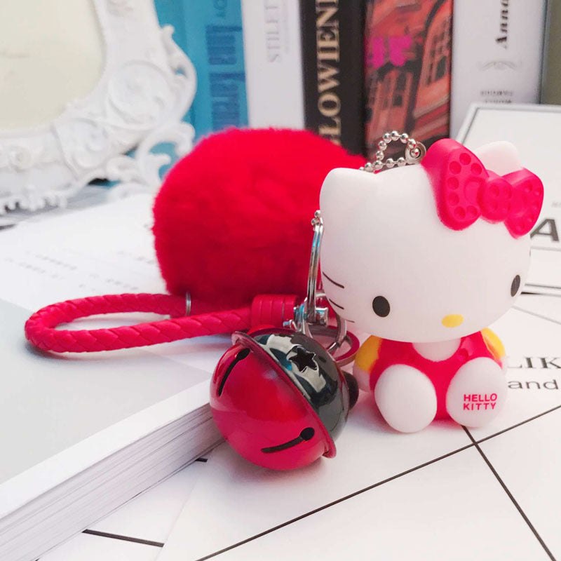 Cute Kitty Cat Keychain with Creative Design