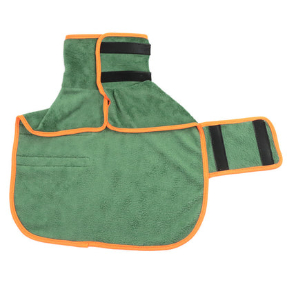 Microfiber Dog Cat Bathrobe Towel for Fast Drying