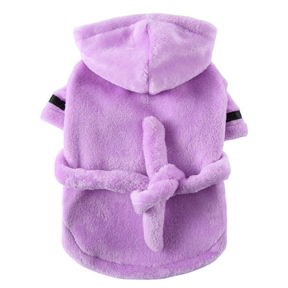 Pet Bathrobe Towel for Dogs and Cats