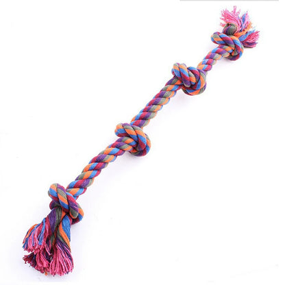 Durable Cotton Dog Dental Rope Toys – Safe & Effective Teeth Cleaning