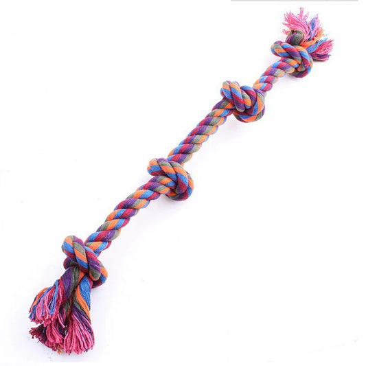 Durable Cotton Dog Dental Rope Toys – Safe & Effective Teeth Cleaning