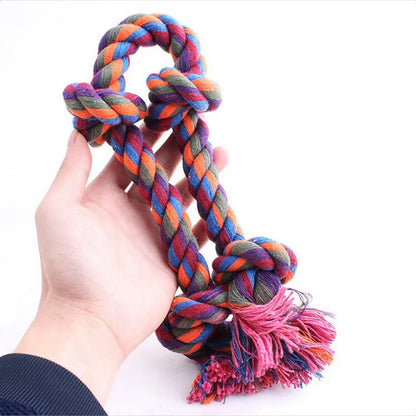 Durable Cotton Dog Dental Rope Toys – Safe & Effective Teeth Cleaning
