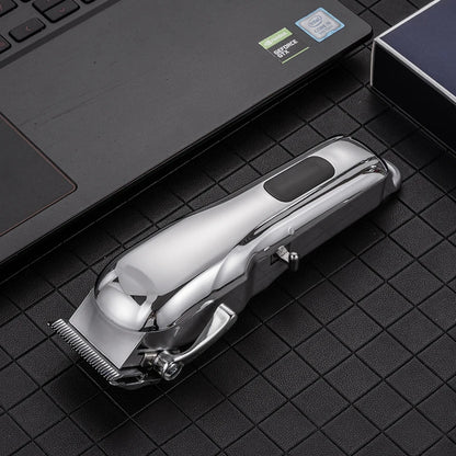 Professional Cordless Dog Grooming Clipper – Low-Noise Electric Hair Trimmer with Scissors for Pets