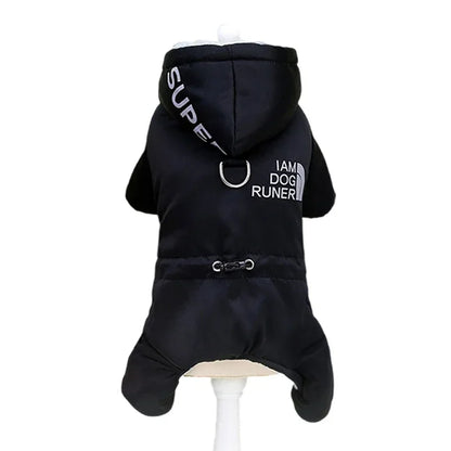 Waterproof & Reflective Pet Jacket – Cozy Hoodie for Small to Medium Dogs and Cats