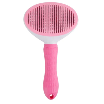 Stainless Steel Pet Grooming Brush – Long-Hair Cat & Dog Comb for Shedding Control, Detangling & Massage