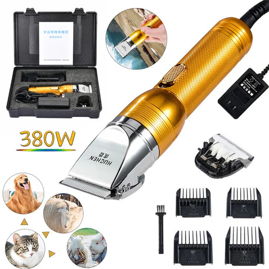 Cordless Pet Grooming Trimmer – Multi-Use for Dogs, Cats, Sheep