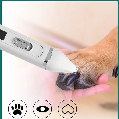 Professional Silent Dog Grooming Clipper – USB Rechargeable Electric Pet Hair Trimmer for Stress-Free Grooming