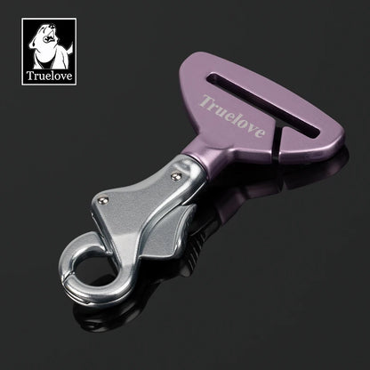 Aluminium Alloy Pet Car Seat Belt – Lightweight Safety Buckle for Collars & Harnesses
