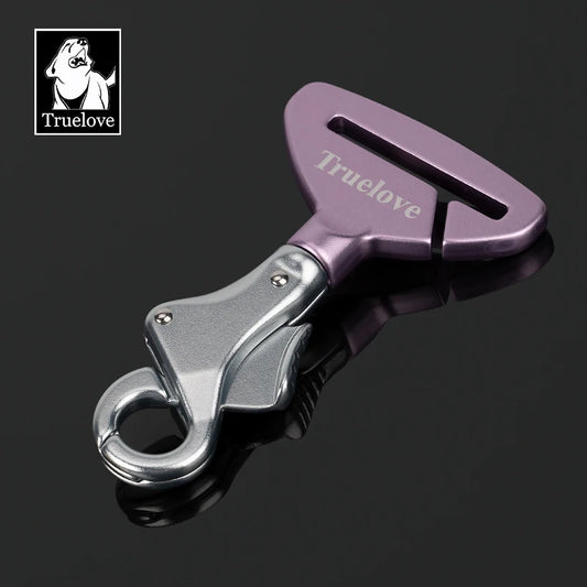 Aluminium Alloy Pet Car Seat Belt – Lightweight Safety Buckle for Collars & Harnesses