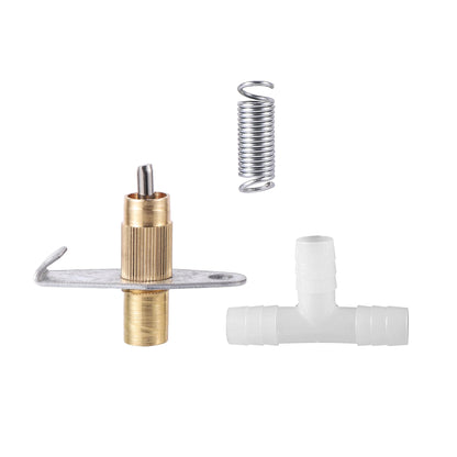 3-Way Spring Automatic Nipple Waterer – Easy-Clean Drinking Nozzle for Rabbits