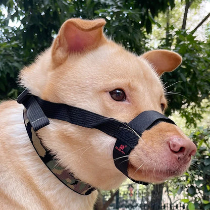 Escape-Proof Dog Muzzle – Adjustable Anti-Chew Mask for Small to Large Breeds & Short-Muzzled Pets