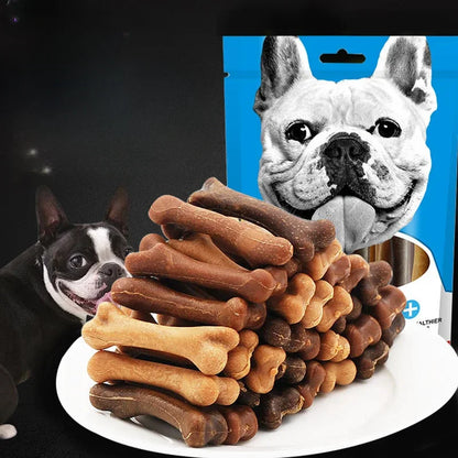 Dental Chew Sticks for Large Dogs – Toothbrush Bone Design Fights Bad Breath & Plaque