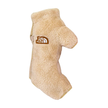 Winter Fleece Jumpsuit – Cozy Zipper Coat for Small Dogs & Cats