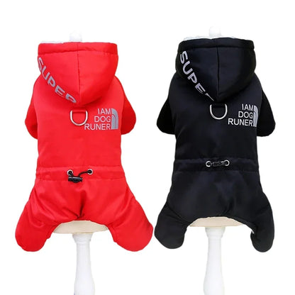 Waterproof & Reflective Pet Jacket – Cozy Hoodie for Small to Medium Dogs and Cats