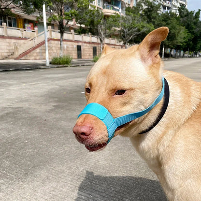 Escape-Proof Dog Muzzle – Adjustable Anti-Chew Mask for Small to Large Breeds & Short-Muzzled Pets