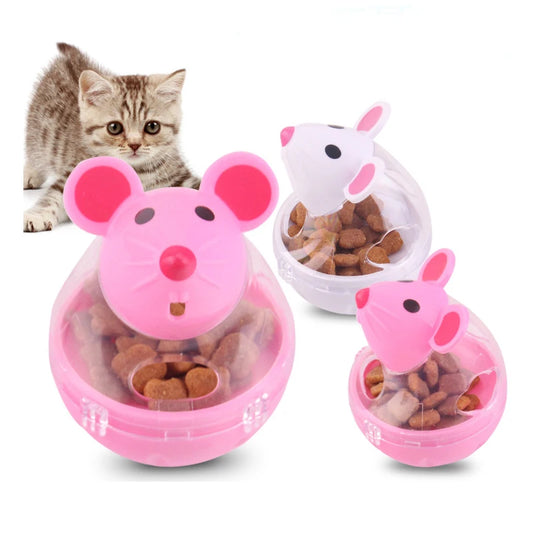 Interactive Cat Food Dispenser – Fun Treat Toy for Playful Cats