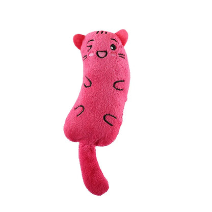 Interactive Catnip Plush Toy – Squeaky & Irresistible for Kittens and Cats