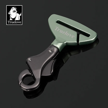 Aluminium Alloy Pet Car Seat Belt – Lightweight Safety Buckle for Collars & Harnesses