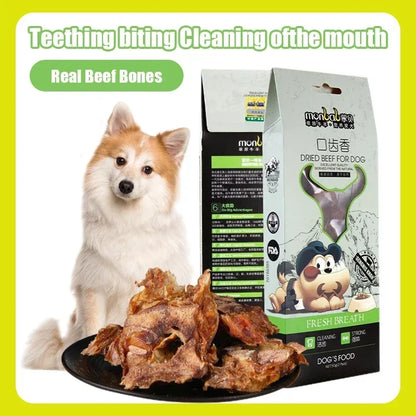 Low-Temperature Baked Dog Treats – Crispy Dental Chews, Gentle on Stomach & High Protein