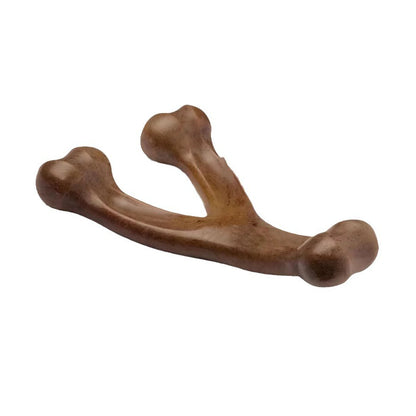 Bacon-Flavoured Dog Chew Toy – Durable Food-Grade Nylon Bone for Teeth Cleaning & Satisfaction