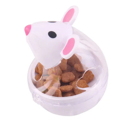 Interactive Cat Food Dispenser – Fun Treat Toy for Playful Cats