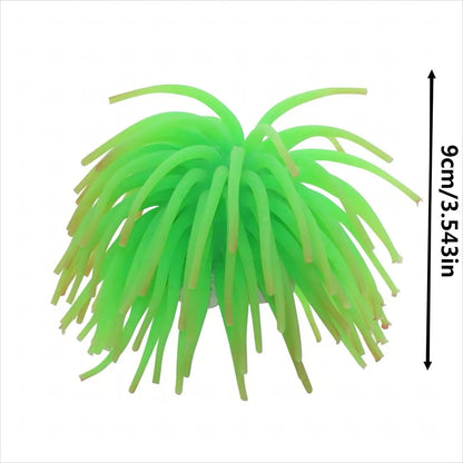 Silicone Artificial Sea Urchin Aquarium Decor – Realistic Underwater Ornament for Fish Tanks