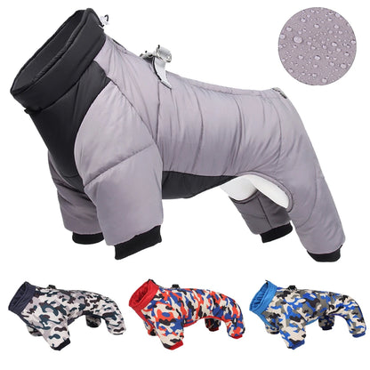 Waterproof Winter Dog Jacket – Thick Insulated Coat for Small to Medium Breeds