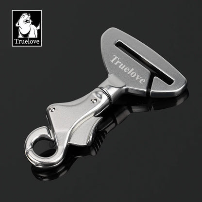 Aluminium Alloy Pet Car Seat Belt – Lightweight Safety Buckle for Collars & Harnesses