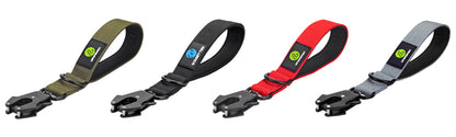 Military-Grade Nylon Dog Collar & Traffic Lead Set – Heavy-Duty Metal Buckle for Large Breeds