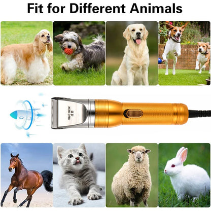 Cordless Pet Grooming Trimmer – Multi-Use for Dogs, Cats, Sheep