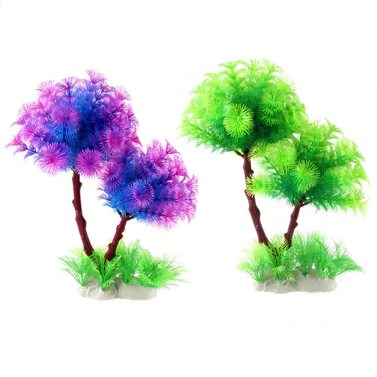 Artificial Aquarium Plants – Realistic Plastic Fish Tank Decor for Aquatic Landscaping