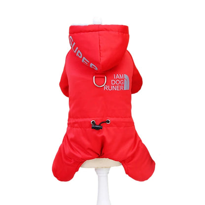 Waterproof & Reflective Pet Jacket – Cozy Hoodie for Small to Medium Dogs and Cats
