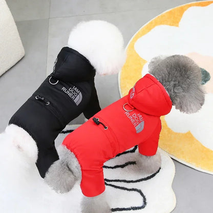 Waterproof & Reflective Pet Jacket – Cozy Hoodie for Small to Medium Dogs and Cats