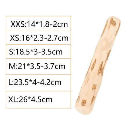 Coffee Wood Chew Stick – Durable, Bite-Resistant Dog Toy for Anxiety Relief & Teeth Grinding