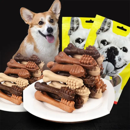 Dental Chew Sticks for Large Dogs – Toothbrush Bone Design Fights Bad Breath & Plaque